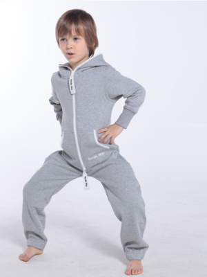 Детский комбинезон Onesie Original серый KOC10