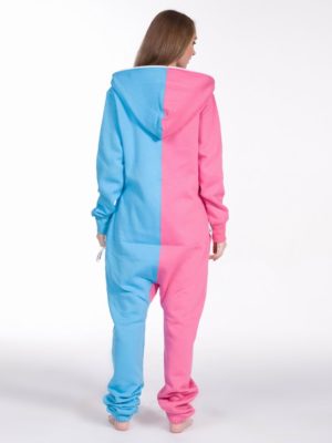 Комбинезон Joker голубой+розовый W1503 (3)