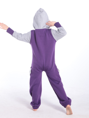 Комбинезон детский Baseball фиолетовый KBB04 2