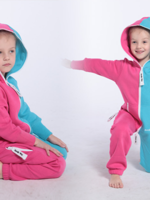 Комбинезон детский Joker розовый+голубой K1503 2