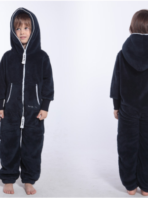 Плюшевый комбинезон детский темно-синий K123 2