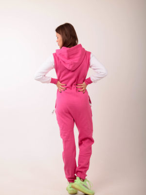 Jumpsuit Baseball Pink