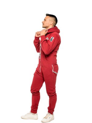 Llama long wine Jumpsuit