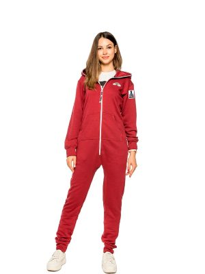Llama long wine Jumpsuit