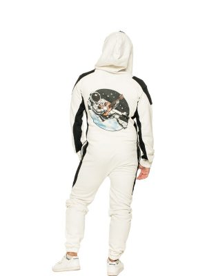 Space X white Jumpsuit