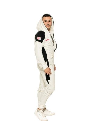 Space X white Jumpsuit