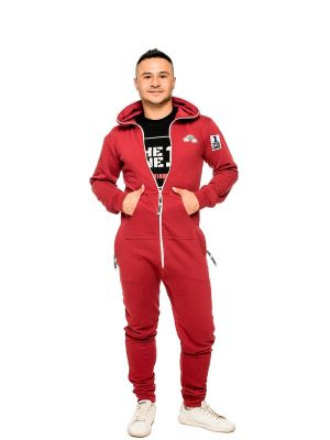 Llama long wine Jumpsuit
